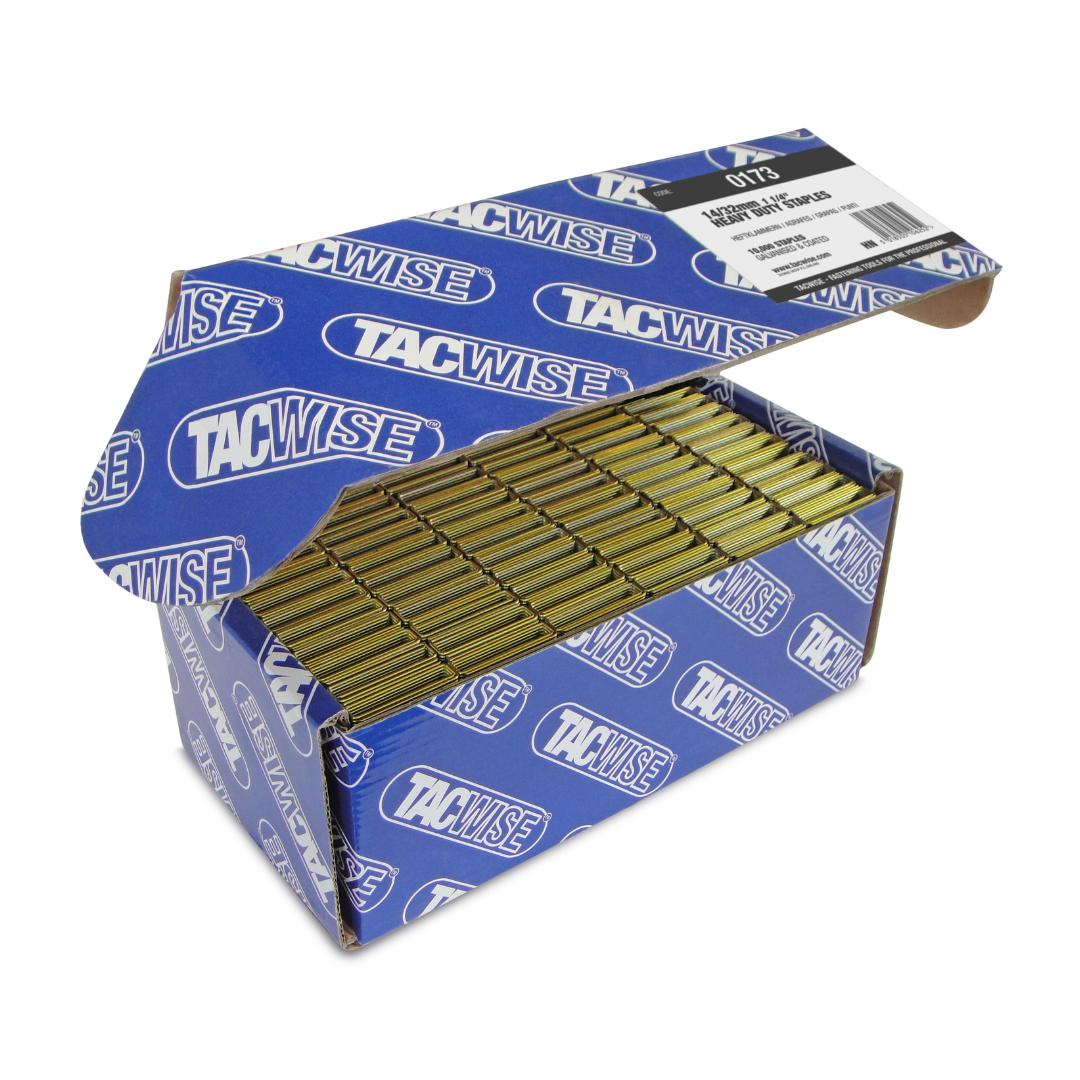 10,000 14 Series 32mm Heavy Duty Galvanised Staples