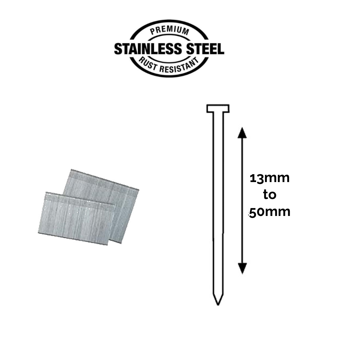 18 Gauge Stainless Steel Brads