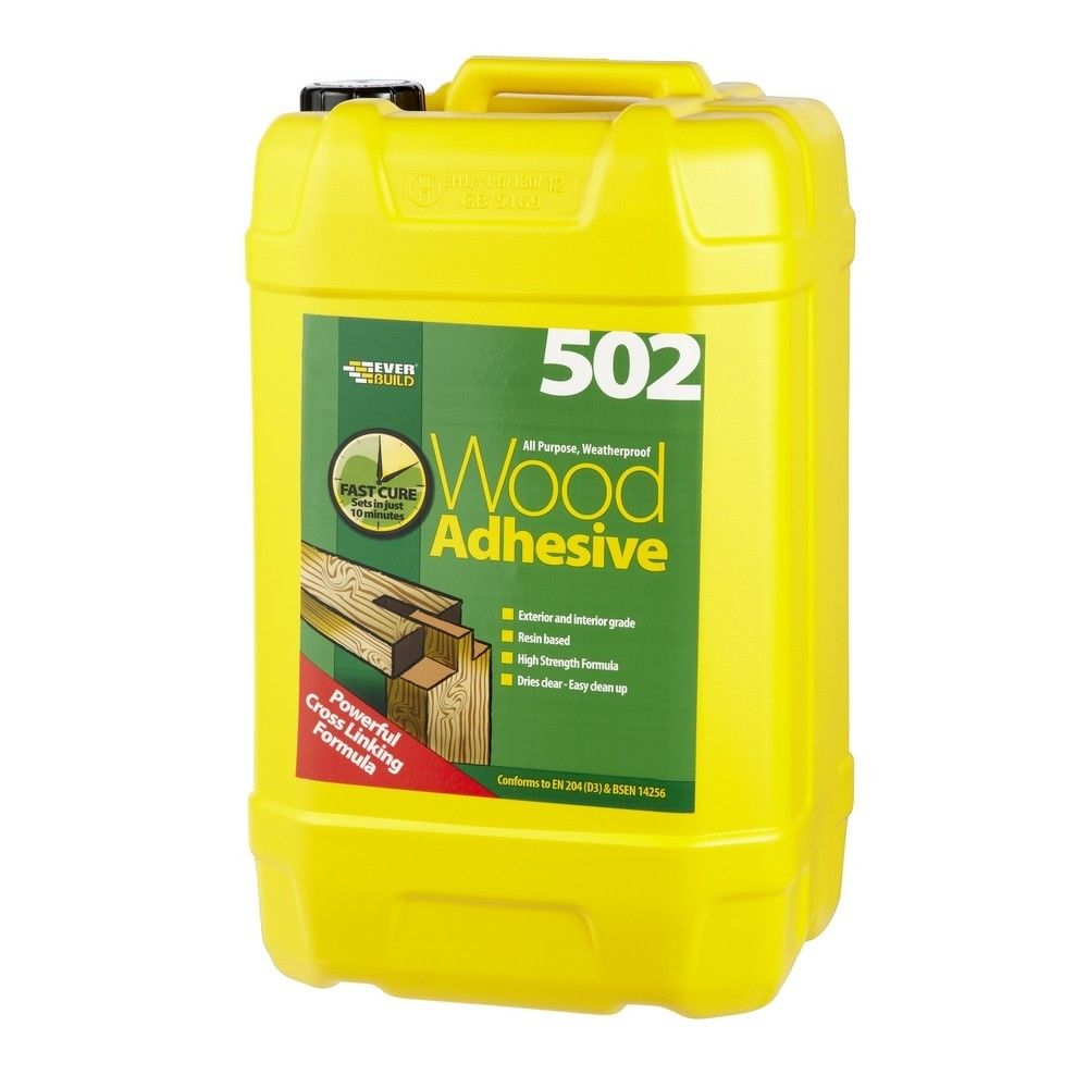 Everbuild 502 Wood Adhesive 25 Litre (D3 PVA Adhesive)
