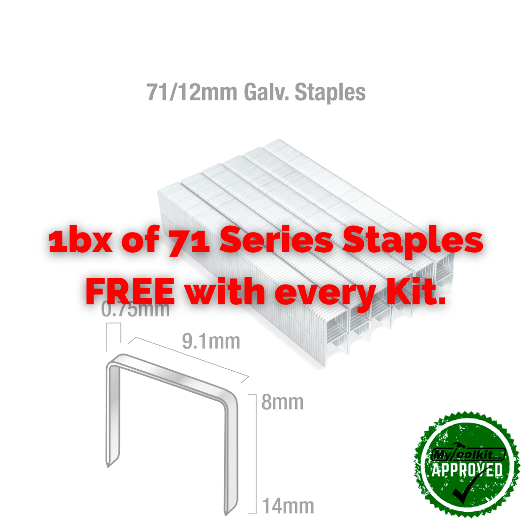 71 Series 12mm upholstery staples