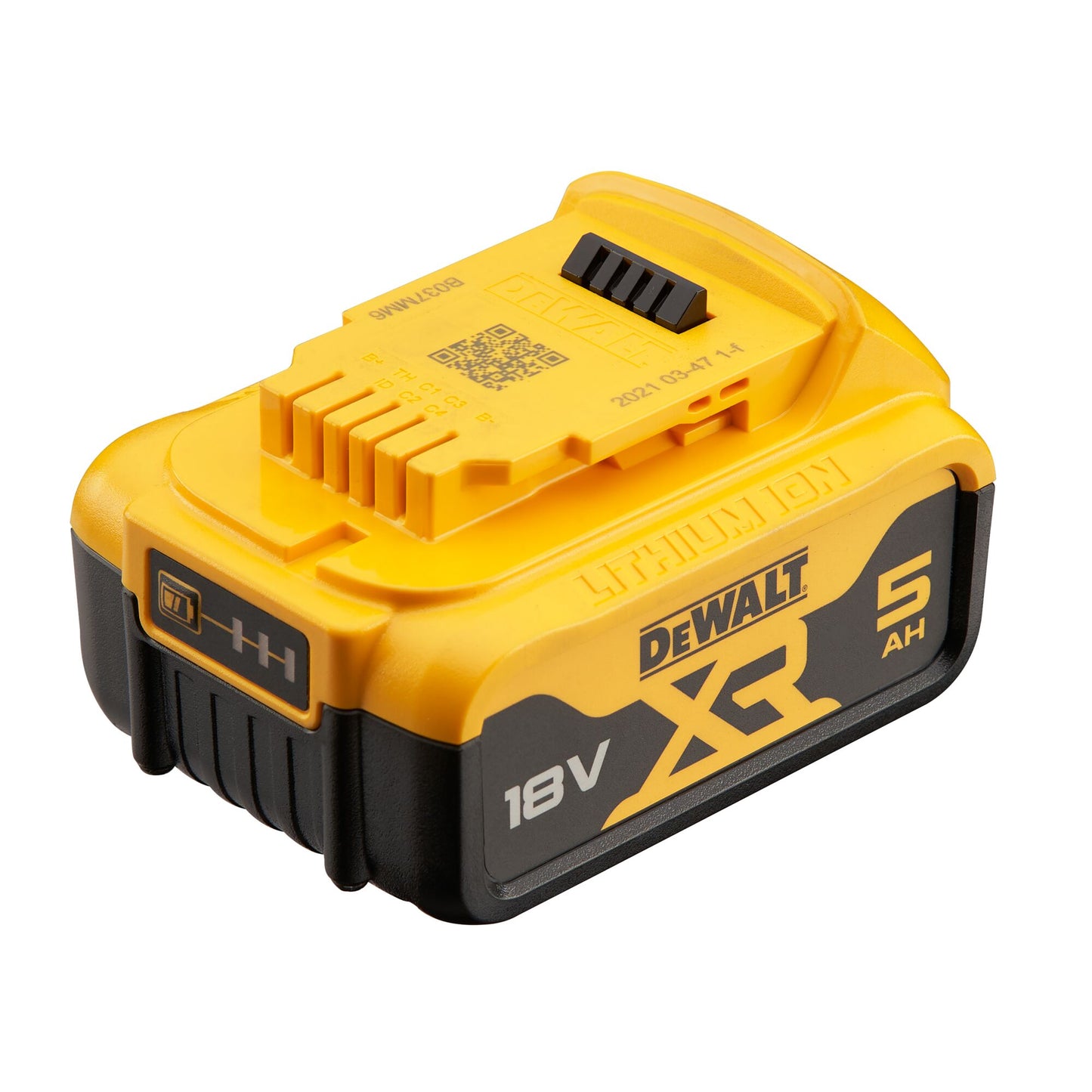 DEWALT DCB184-XJ 18V XR 5.0Ah Lithium-Ion Battery for DEWALT Frist-Fix Nailer.