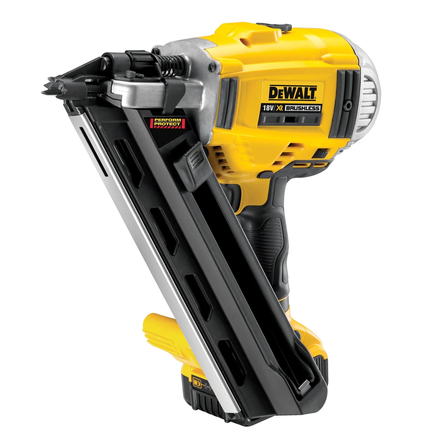 DEWALT DCN692P2-GB 18V XR Brushless 90mm Framing Nailer (2 x 5.0Ah)