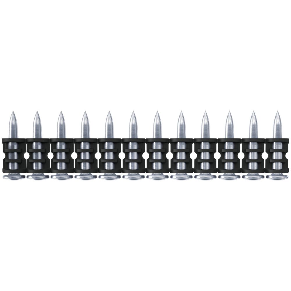 High Performance Nail Pins for Steel Applications through Spit Pulsa and similar nailers.