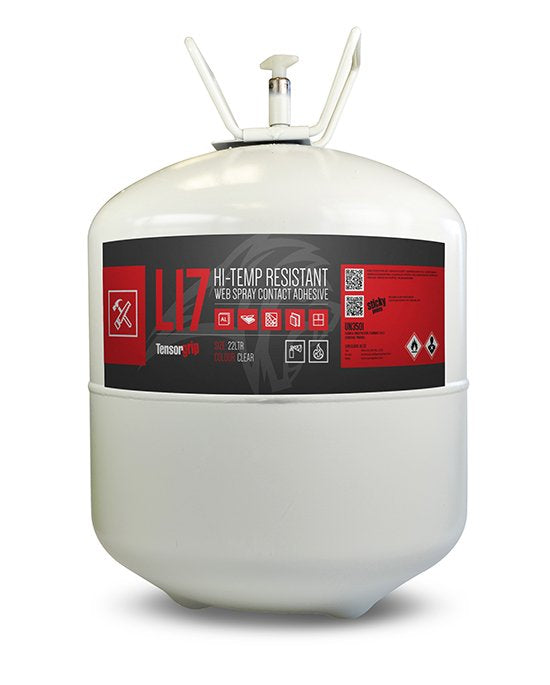 TensorGrip - L17 Hi-Temp Resistant Web Spray Contact Adhesive 22 Litres