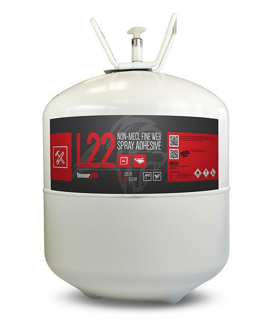 TensorGrip - L22 Non-MECL Fine Web Spray Adhesive 22 Litres