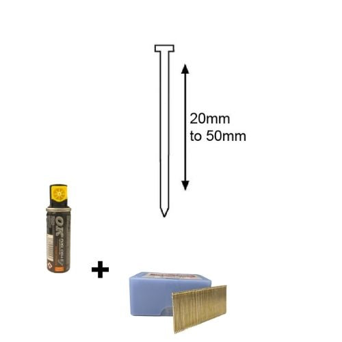 15 Gauge Straight Hardened T Nails