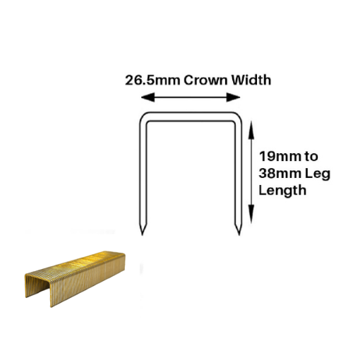 Type 17 Series Heavy Duty Staples