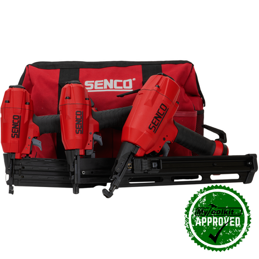 Senco 3 Tool Black Label Finish Kit - Brad Nailer, Finish Nailer & Stapler (10S2001N)