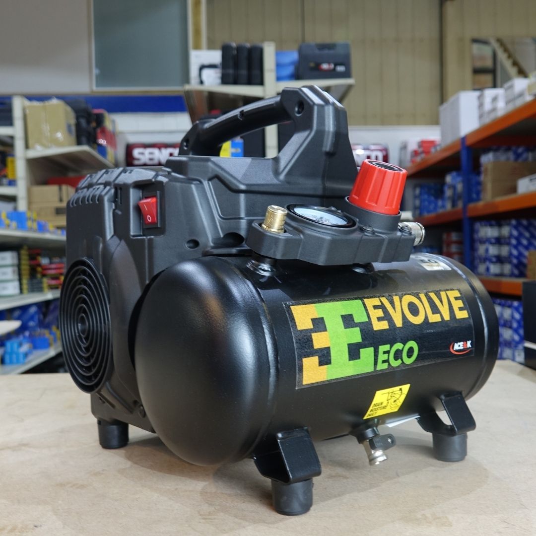 KIT: Tacwise 18G Brad Nailer (10-32mm) with Evolve Eco 6 Litre Compressor