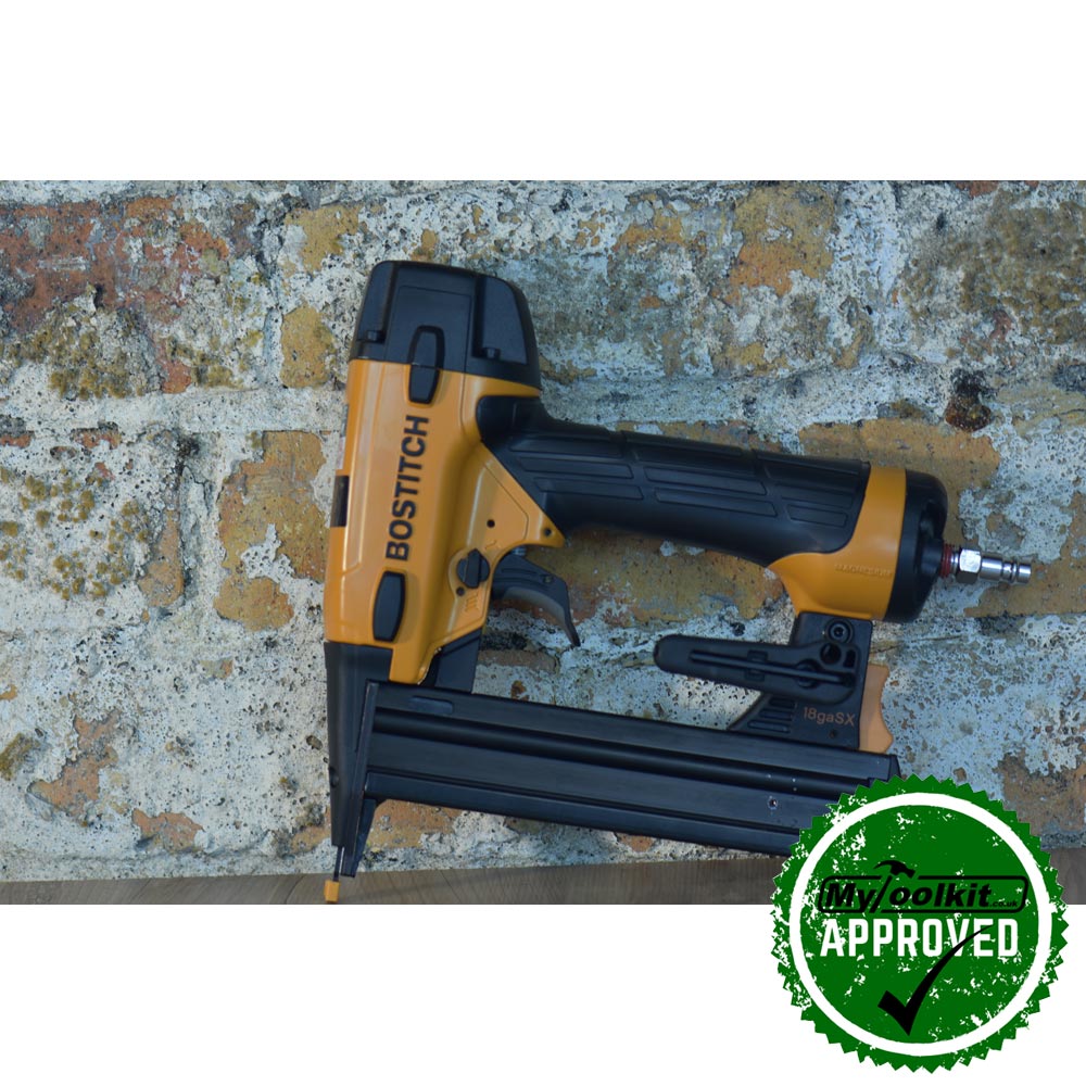 Stanley Bostitch 90 Series Stapler SX1838-E against the wall