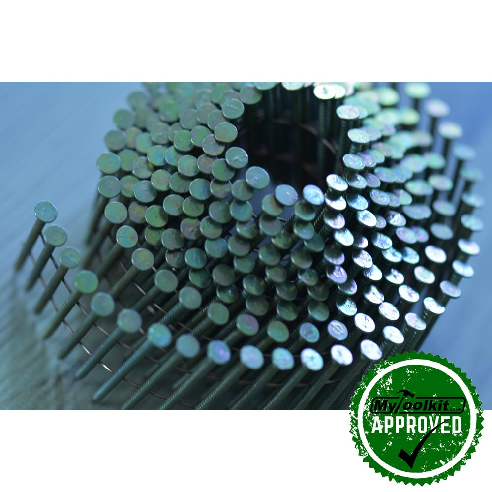 Galvanised 2.1 Conical Coil Nails sizes 22-50mm