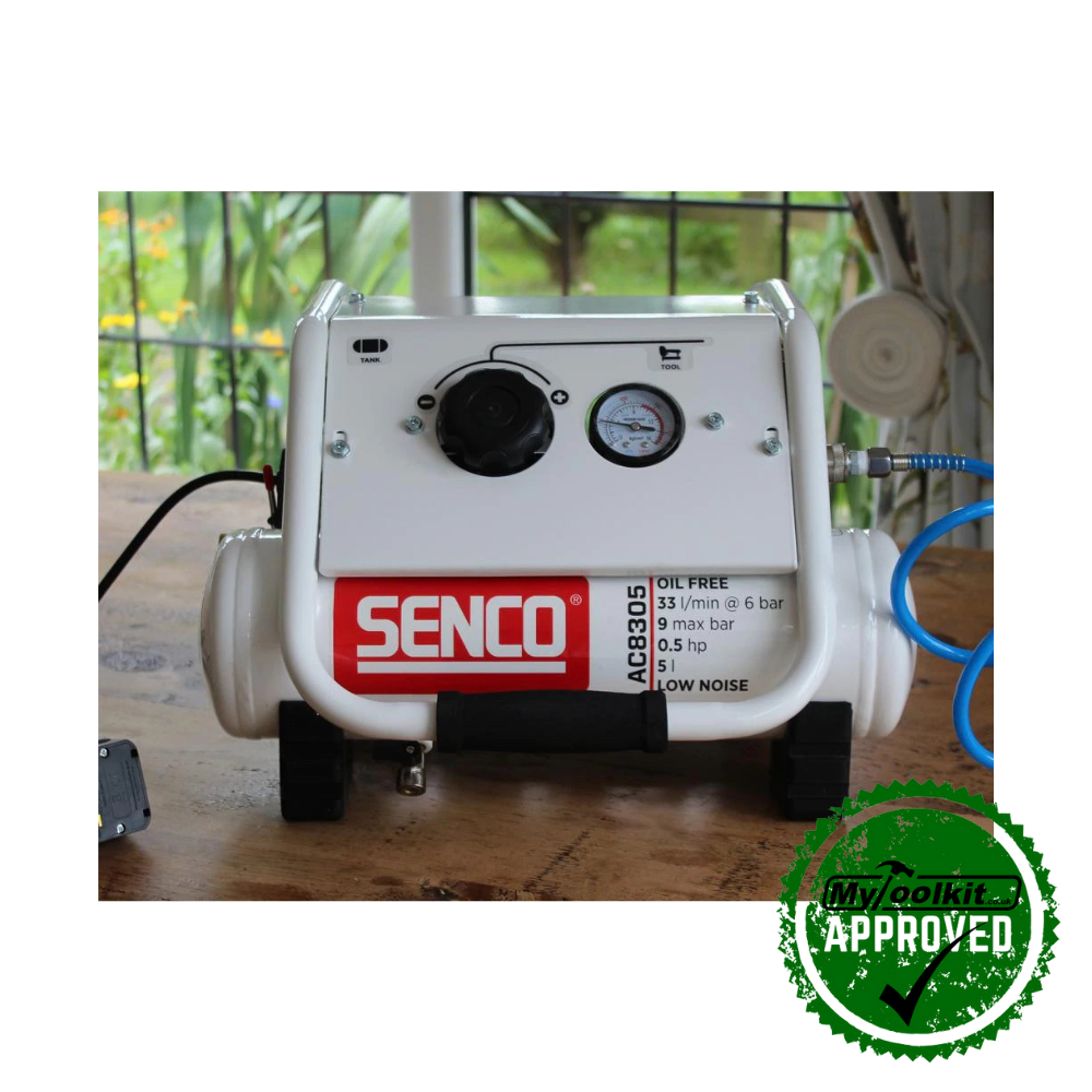 Senco Low Noise 5 Litre Oil Free Compressor AC8305