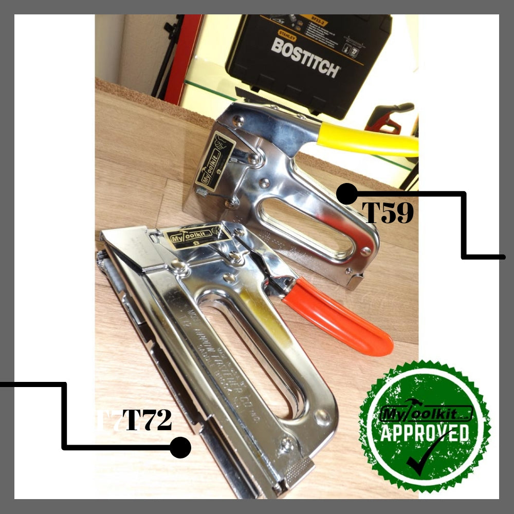 T59 and T72 staplers insulated for cable stapling Bradn Arrow