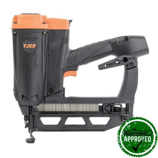 Cordless 2nd fix nailer for exhibition displays, furniture, floorboards