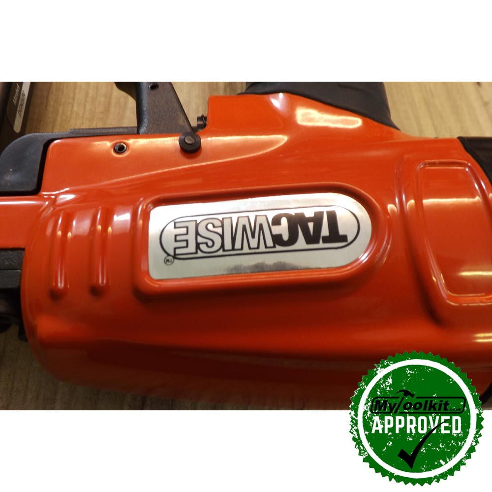 Tacwise 18 Gauge Air Brad Nailer Nail sizes 20-50mm close up of body