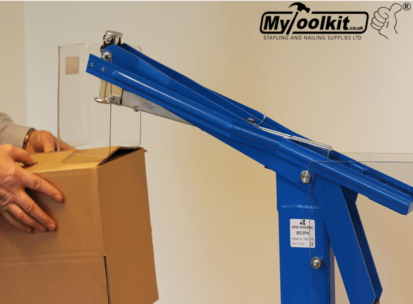 Kihlberg air operated bottom sealing stapler