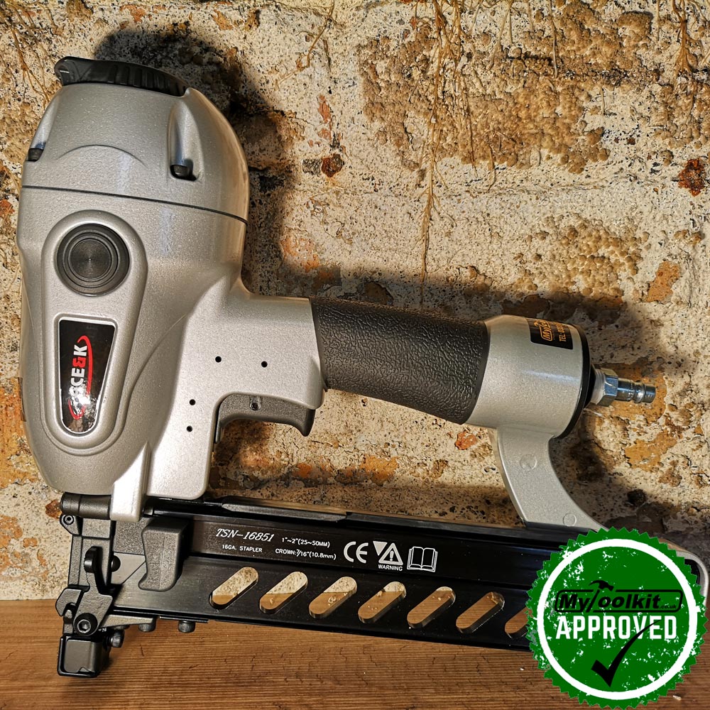 Furniture framing stapler