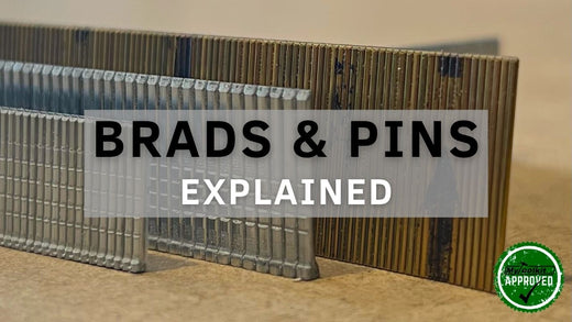 Brads Nails v Finish Nails at mytoolkit