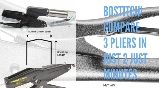 How to Choose between the Bostitch Plier Manual or Bostitch Air Plier?