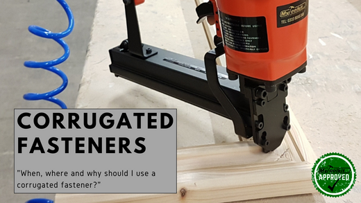 What are corrugated fasteners and what are the uses? MyToolkit explains