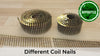 Different Types Of Coil Nails Explained by the team at mytoolkit