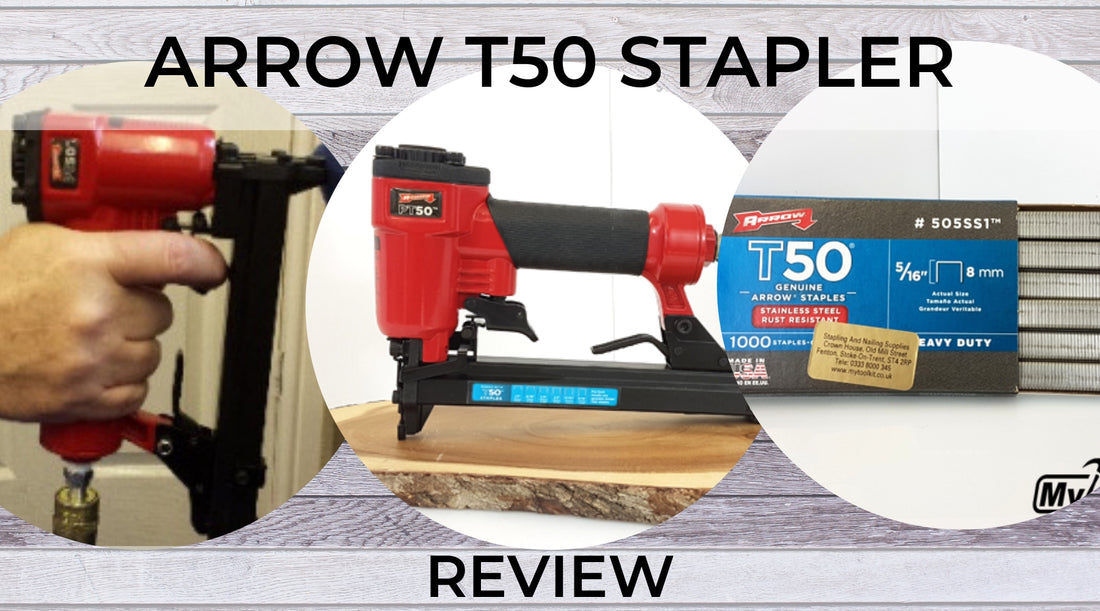 Arrow First air tool 140 Series stapler review from mytoolkit
