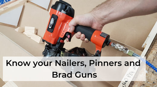 A mytoolkit explanations of nailers, headed and headless pinners and brad nailers