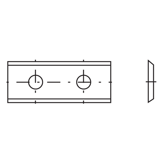 50 x 12 x 2.5 mm |Carbide Reversible Knives 30.0mm