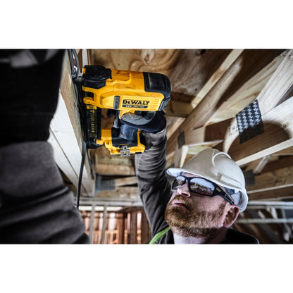 Battery DeWALT Stapler for fixing cables to timber joists