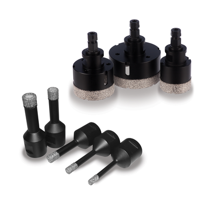 MandreX DryXcut Diamond Drill 9 Piece Kit & Case