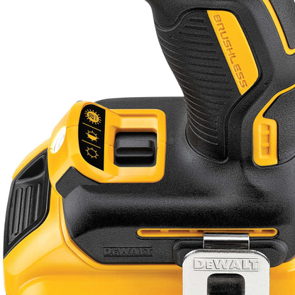 DCD796P1-GB 18V XR Brushless Hammer Drill Driver With Ultra Bright Work L