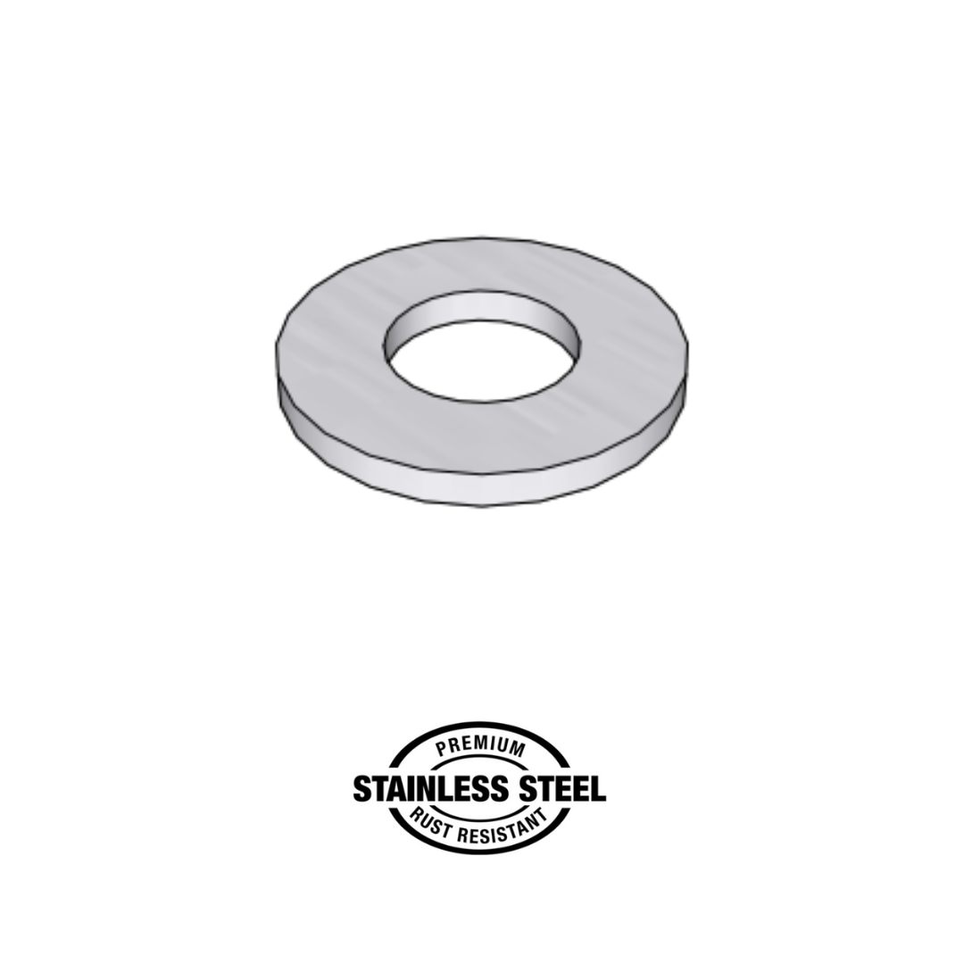 Stainless Steel Flat Washers | M5, M6, M8, M10 & M12 – Stapling ...