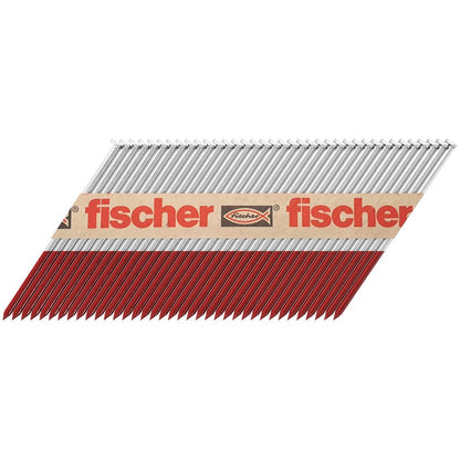 Galvanised Plain/Smooth Shank Fischer First-Fix Framing Nails for FGW90F and Paslode IM350 Gas Nailers