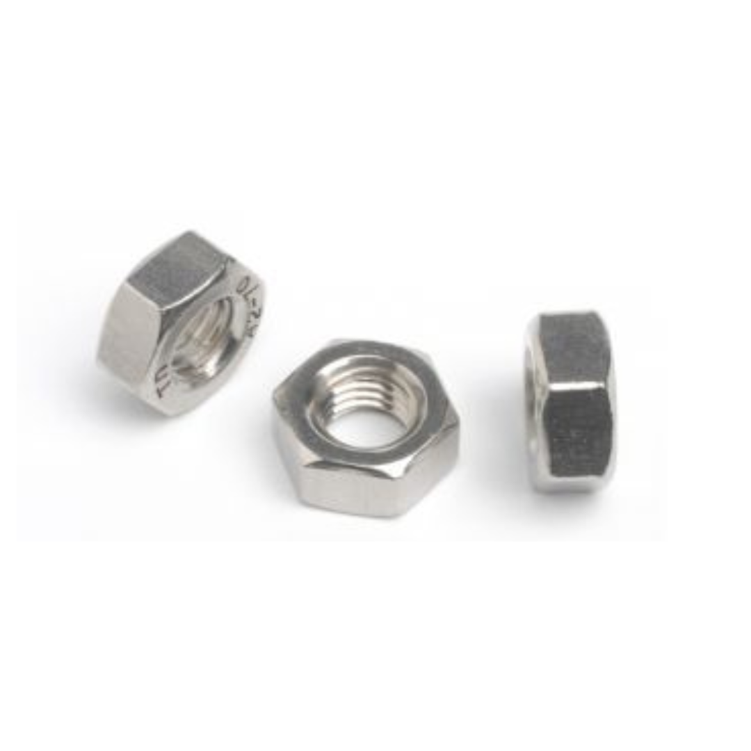 Hexagon Full Nuts M10, M12, M8