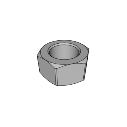 Hexagon Full Nut CAD Drawing