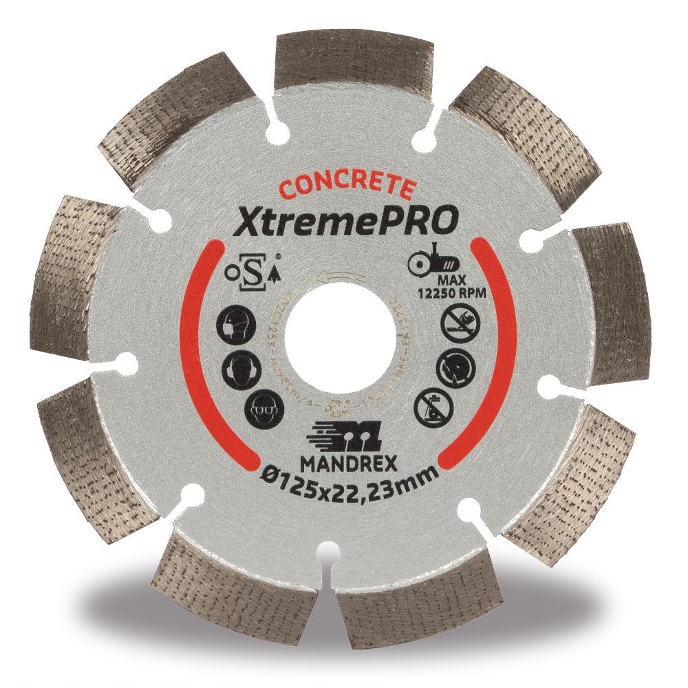 Mandrex Diamond Blade Concrete XtremePRO - Ø115