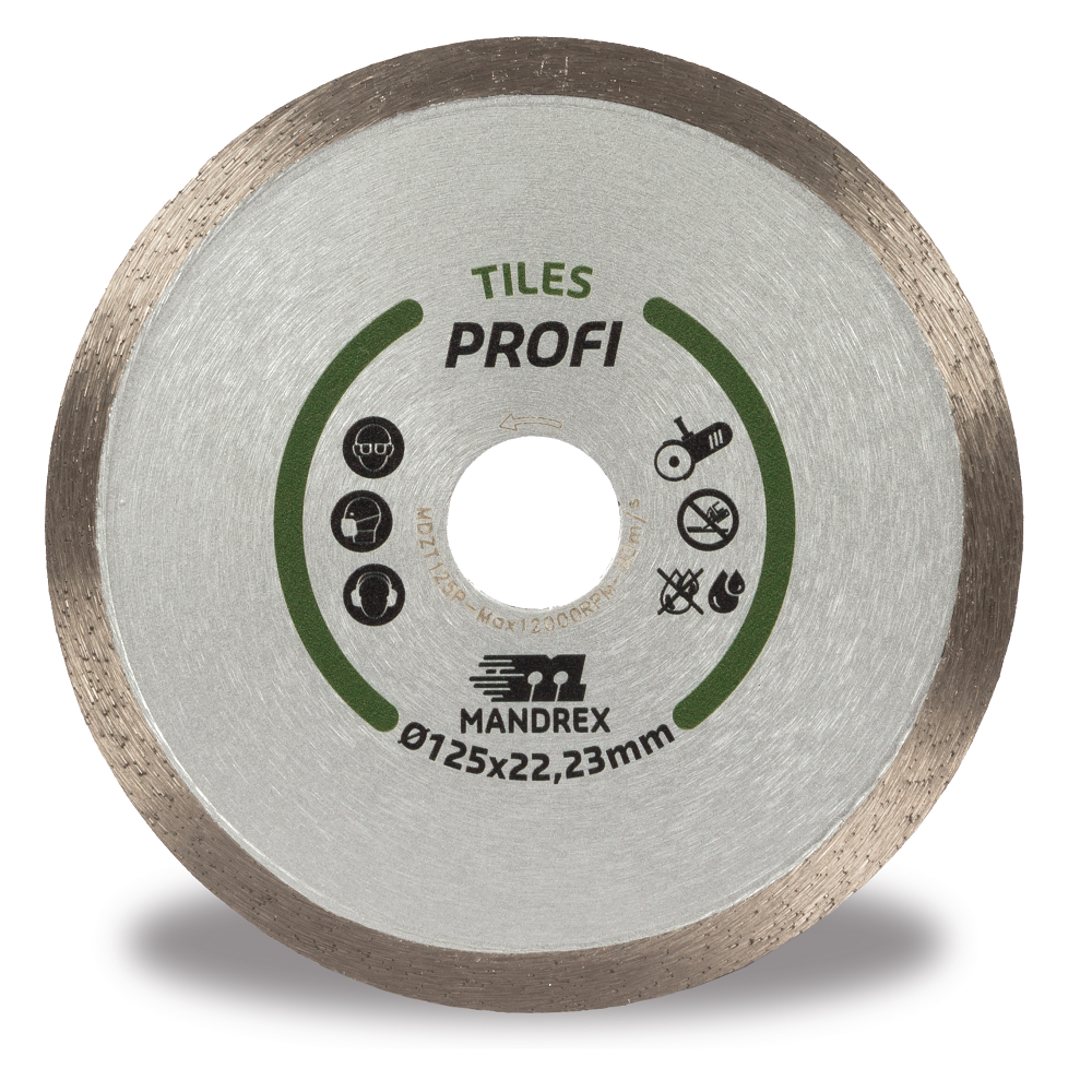 Mandrex Diamond Blade - Tiles Profi - Ø115