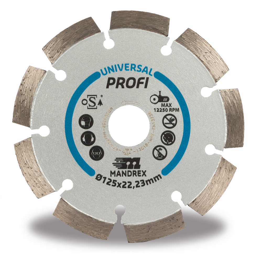 Mandrex Diamond Blade Universal Profi - Ø125