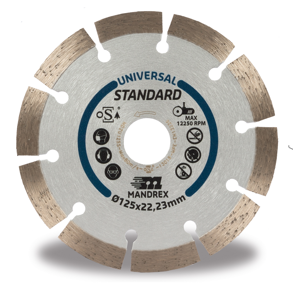 Mandrex Diamond Blade Universal Standard - Ø125