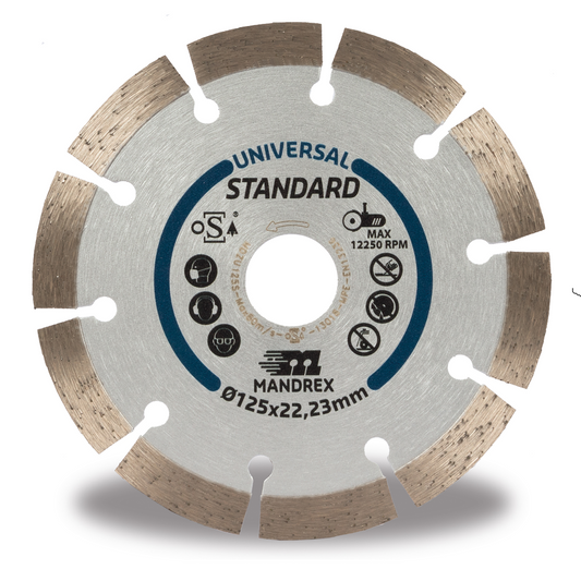 Mandrex Diamond Blade Universal Standard - Ø115