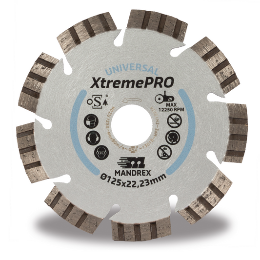 Mandrex Diamond Blade Universal XtremePRO - Ø115