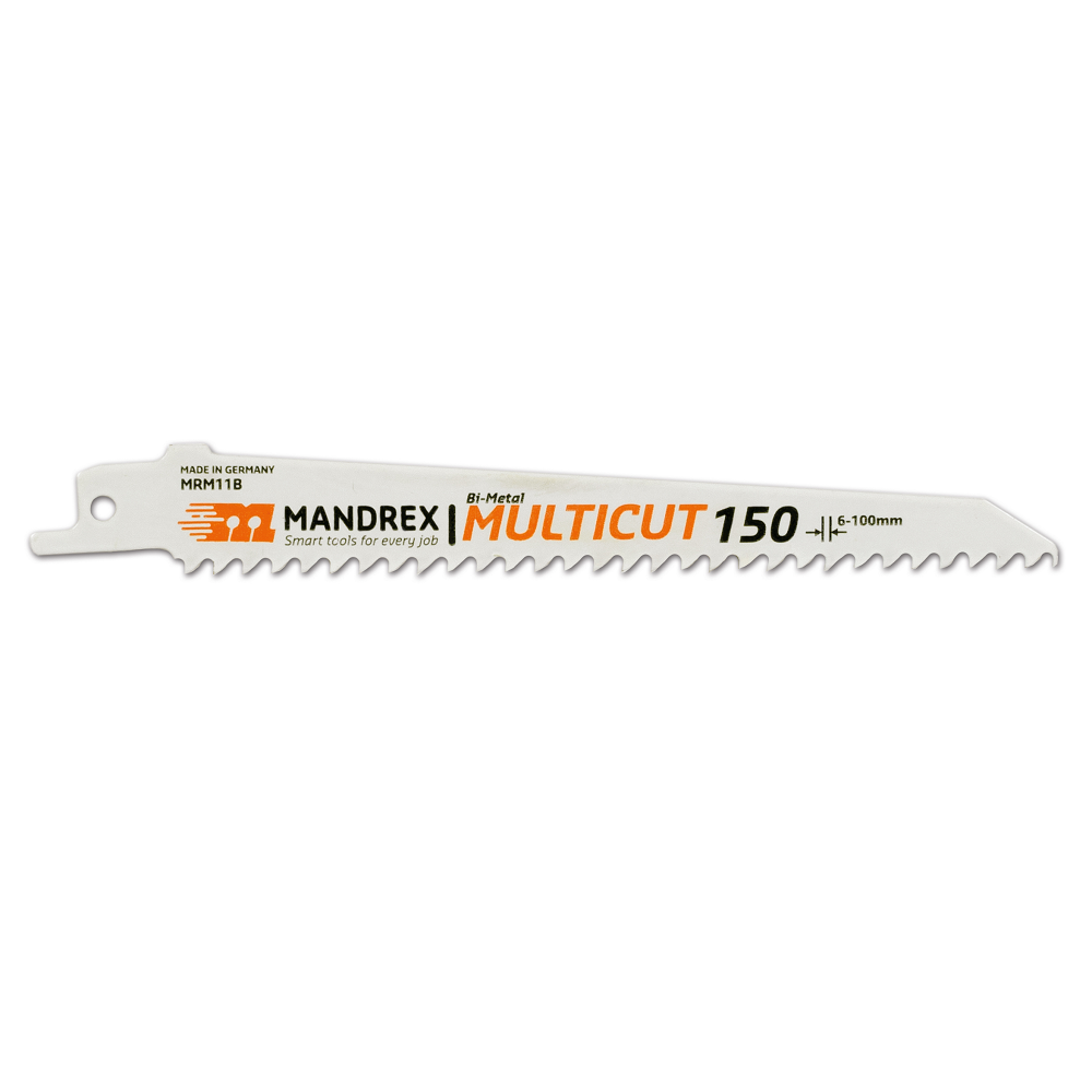 Mandrex MULTICUT Reciprocating / Sabre Saw Blade - 150