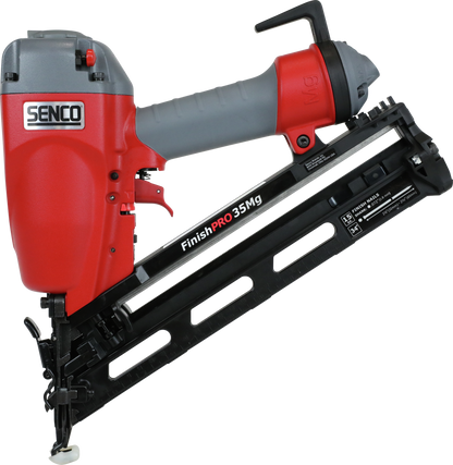 Senco 15 Gauge Angled FinishPro 35Mg Air Finish Nailer (32-65mm) 6G2001N