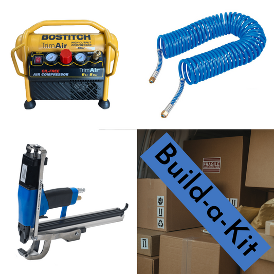 Packaging Build-a-Kit: Air tool, Compressor and Airline