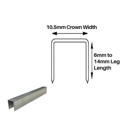 Type 140 Series Fine Wire Staples