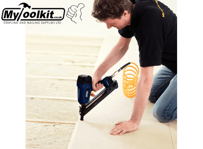 Flooring tools - Rapid 15g inclined brad nail gun