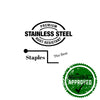 91 Series 18mm Divergent Point Staples in Stainless Steel