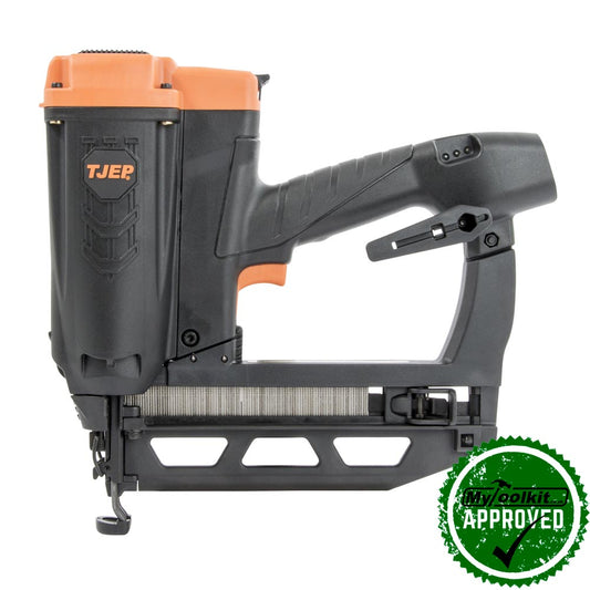 Cordless 2nd fix nailer for exhibition displays, furniture, floorboards