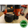 Tacwise Flat Coil Nailer (25-57mm) GCN57P standing on wood showing the nail pod