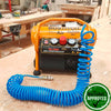Bostitch air compressor with coiled airline
